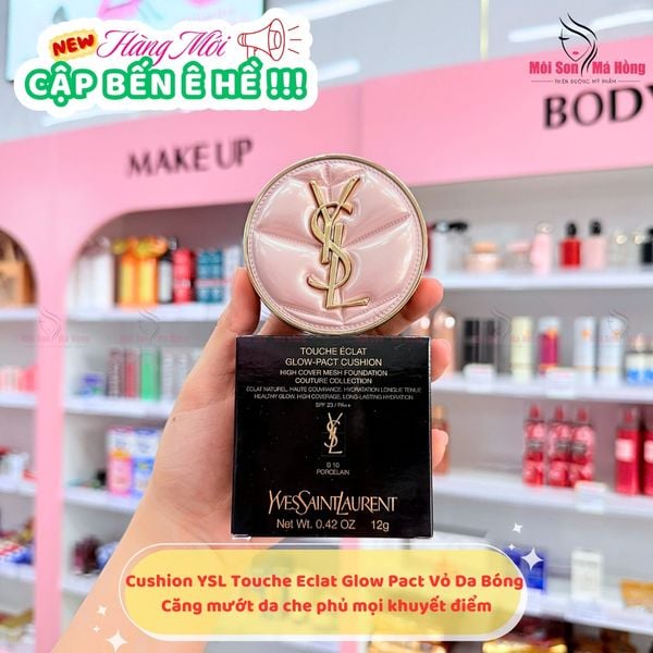 YSL Phấn Nước Touche Eclat Glow Pact Cushion Foundation 12g