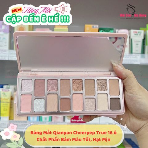 Bảng Mắt QIAN YAN Cheeryep True 16 ô - Tone 06