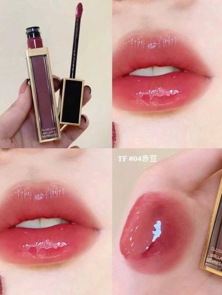 Son Bóng Tom Ford Gloss Luxe Lip 04 Exquise Màu Đỏ Đất