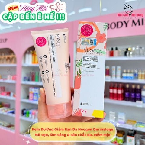 Kem Dưỡng Giảm Rạn Da, Mờ Sẹo, Săn Chắc Da Neogen Dermalogy Natural Herb Ultra Firming Stretch Cream 200ml