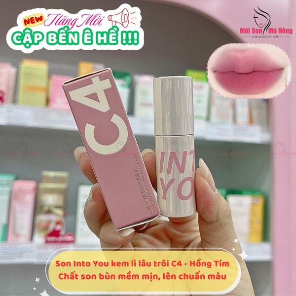 Son Kem Bùn Mềm Mịn Into You Customized Airy Lip Mud 1.8g