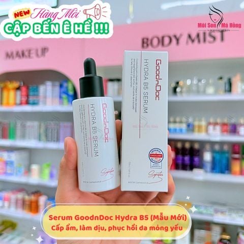 Serum Cấp Ẩm Phục Hồi Da GoodnDoc Hydra B5 Serum 50ml (New)