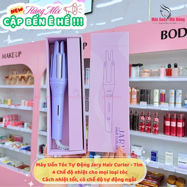 MÁY UỐN TÓC TỰ ĐỘNG JARY HAIR CURLER - TONE HỒNG, Tím, , vàng
