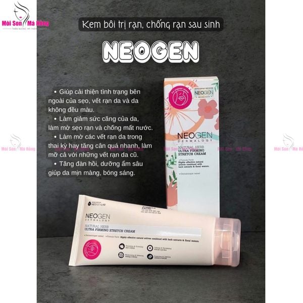 Kem Dưỡng Giảm Rạn Da, Mờ Sẹo, Săn Chắc Da Neogen Dermalogy Natural Herb Ultra Firming Stretch Cream 200ml
