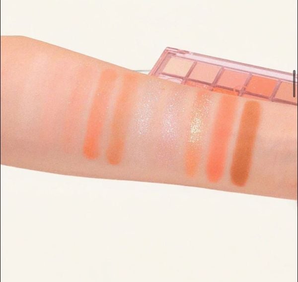 Phấn Mắt Romand 10 Ô Better Than Palette #08 Peach Dahlia Garden