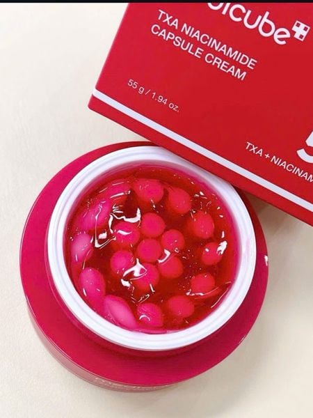 Kem Dưỡng Sáng, Phục Hồi Da Medicube TXA + 5% Niacinamide Capsule Cream 55g