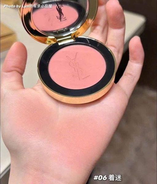 Phấn Má Hồng YSL Make Me Blush 24H Buildable Powder Blush - 06 Rose Haze