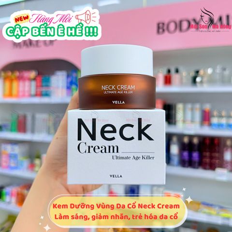 Kem Dưỡng Chống Lão Hóa Vùng Da Cổ Vella Ultimate Age Killer Neck Cream 50ml