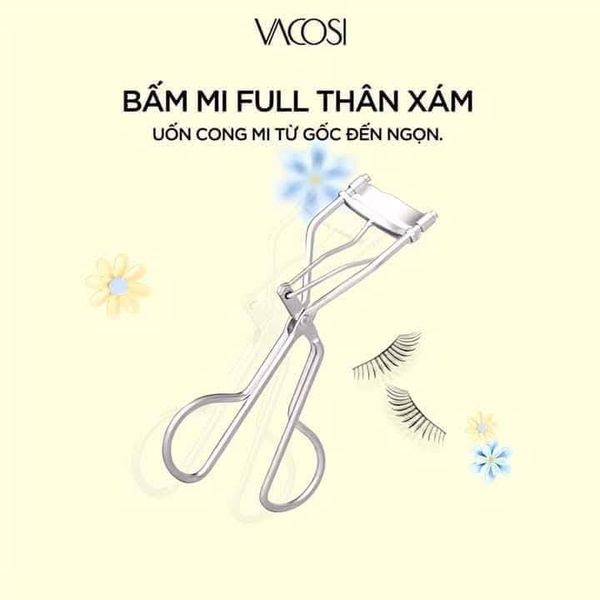Bấm mi thân xám Vacosi BM02 Full Curler