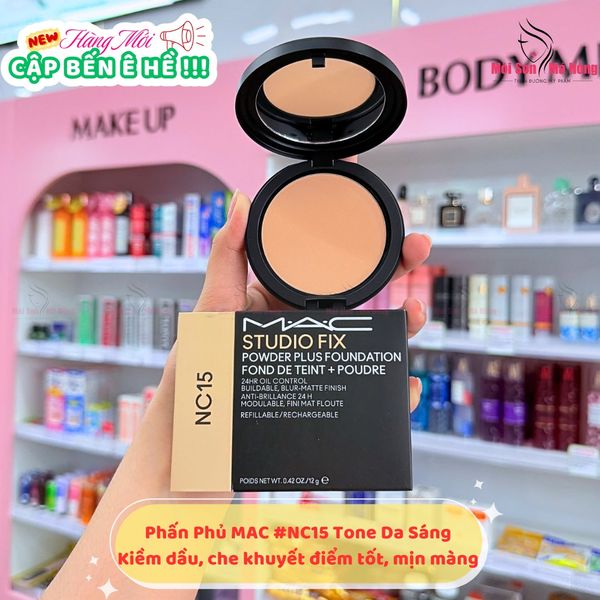 Phấn Phủ Nén MAC Studio Fix Powder Plus Foundation Fond De Teint + Poudre