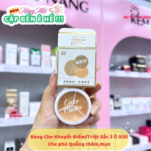 XIXI Kem che khuyết điểm ba màu Cover Master #01
