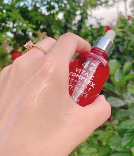 Tinh Chất Dưỡng Trắng Mờ Thâm Nám Histolab 47% Vita C Complex Ampoule Derma Science 50ml