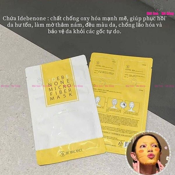 Mặt Nạ Dưỡng Da 3 Bước Be Balance Micro Fiber Mask 30g (1 miếng)