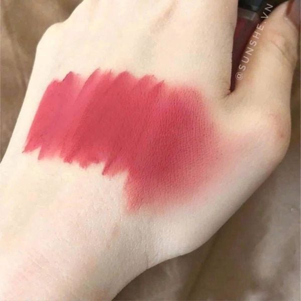 Son Thỏi + Túi The Whoo Velvet Lip rouge 3.5g #18 Rose Pink