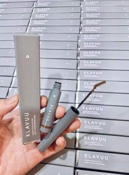 Chuốt lông mày Klavuu Urban Pearlsation Easy Touch Browcara - Nâu sáng