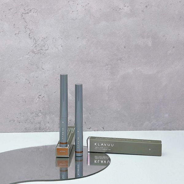 Chuốt lông mày Klavuu Urban Pearlsation Easy Touch Browcara - Nâu sáng