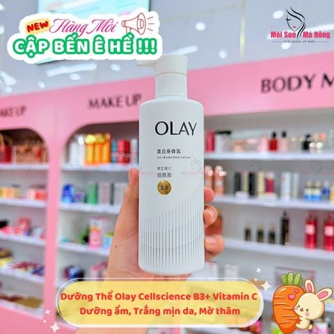 Dưỡng Thể OLAY Body Cellscience B3+Vitamin C 250ml