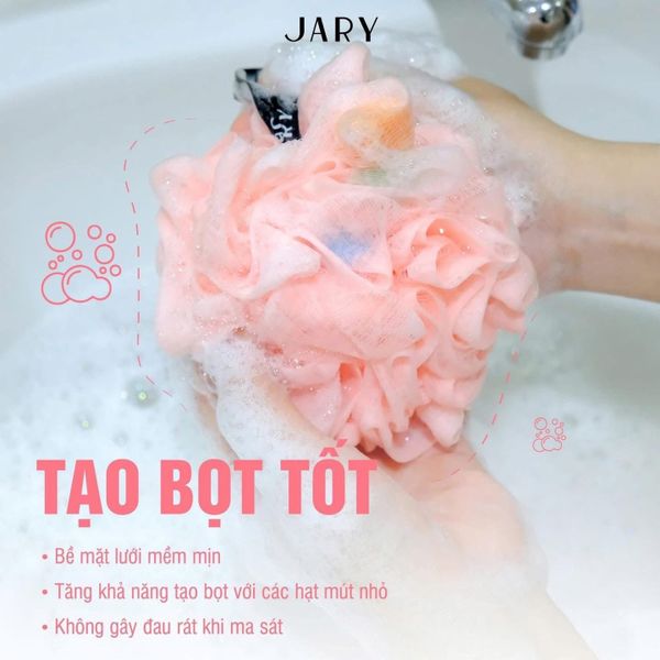 Bông Tắm Xơ Mướp JARY Loofah Bath Sponge - 50g