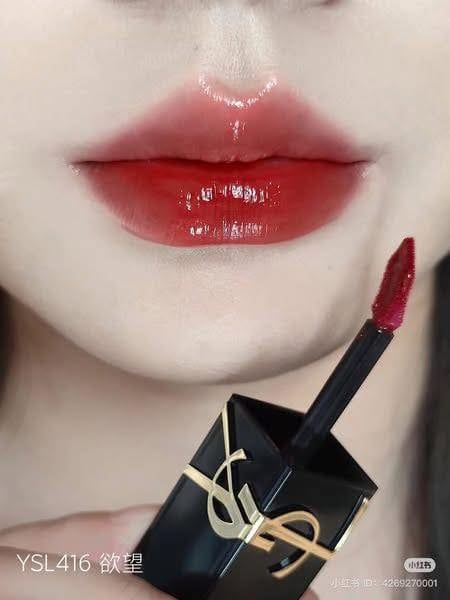 Son Kem YSL The Inks Vinyl Cream - 416 Chili Provocation