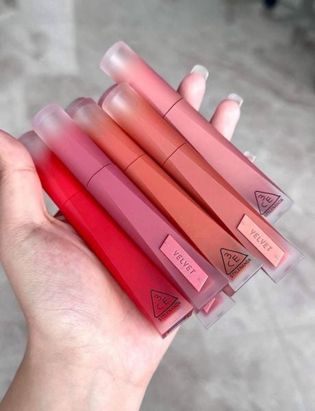Son Kem Lì 3CE Nhung Lì Velvet Lip Tint Plush 4g