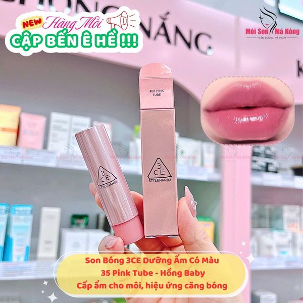 Son Dưỡng 3CE Glazy Lip Glow