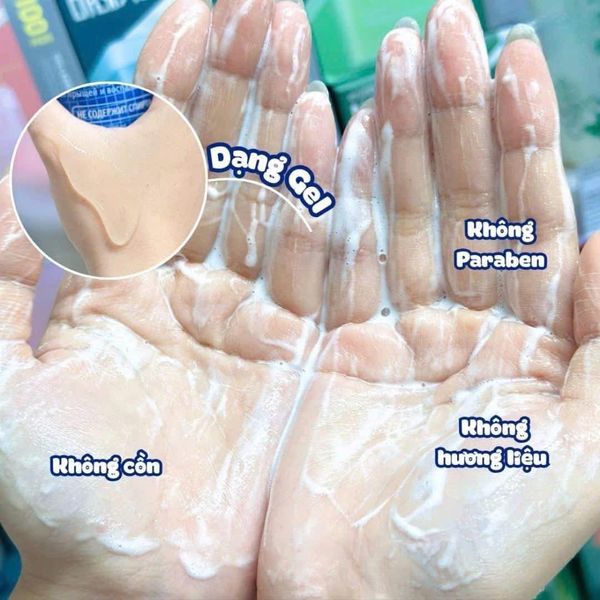 Gel Rửa Mặt Compliment AHA-BHA-PHA Tẩy Da Chết 200ml No Problem AHA - BHA - PHA & Tea Tree Cleansing Gel