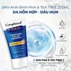 Gel Rửa Mặt Compliment AHA-BHA-PHA Tẩy Da Chết 200ml No Problem AHA - BHA - PHA & Tea Tree Cleansing Gel