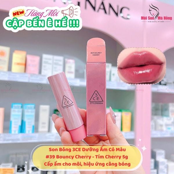 Son Dưỡng 3CE Glazy Lip Glow