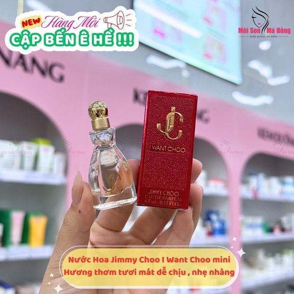 Nước hoa Jimmy Choo I want Choo EDP 4.5ml