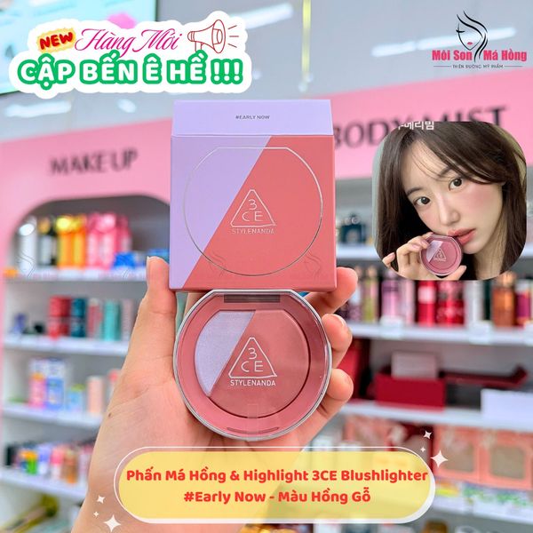 Phấn Má Hồng Bắt Sáng 3CE Blush Lighter