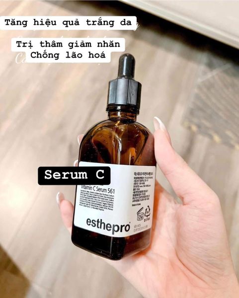 Tinh Chất Dưỡng Trắng, Mờ Thâm Esthepro Vitamin C Serum 561 100ml