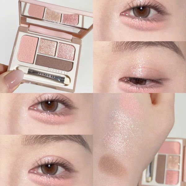 Bảng mắt Judydoll 4 ô kèm bắt sáng JudydoLL Under Eyeshadow Palette 3.2g