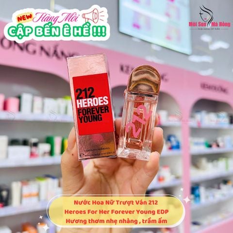 Nước hoa Carolina Herrera 212 Heroes Forever Young 7ml EDP