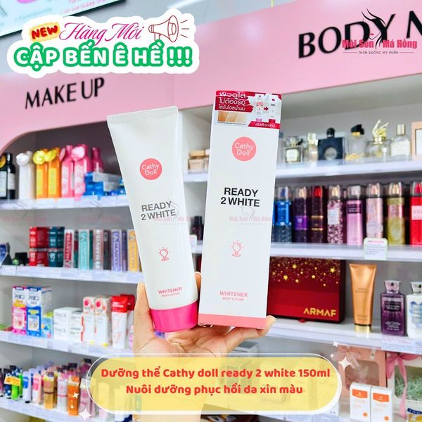 Sữa Dưỡng Thể Cathy Doll Ready 2 White Trắng Da 150ml