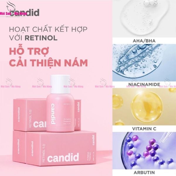 Hoạt Chất Chống Lão Hóa Candid Retinol Treatment 30ml