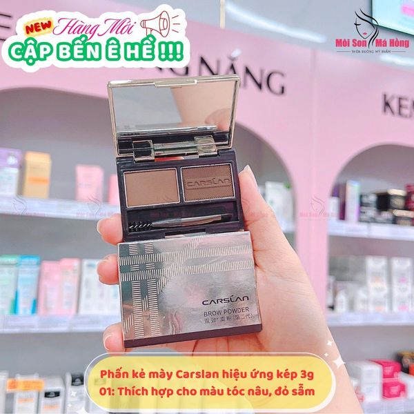 Phấn kẻ mày Carslan hiệu ứng kép 3g