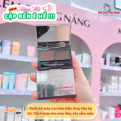 Phấn kẻ mày Carslan hiệu ứng kép 3g