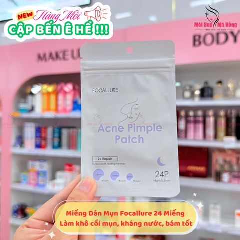 FOCALLURE Miếng dán mụn, tái tạo da Acne Pimple Patch 2g FA186 ( BAN ĐÊM, MÀU TÍM  02)