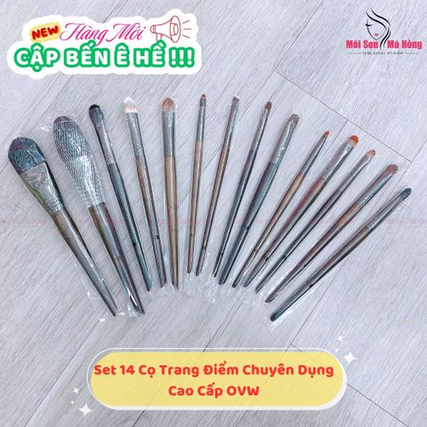 Bộ Cọ Ovw 14 Cây Chuyên Dụng