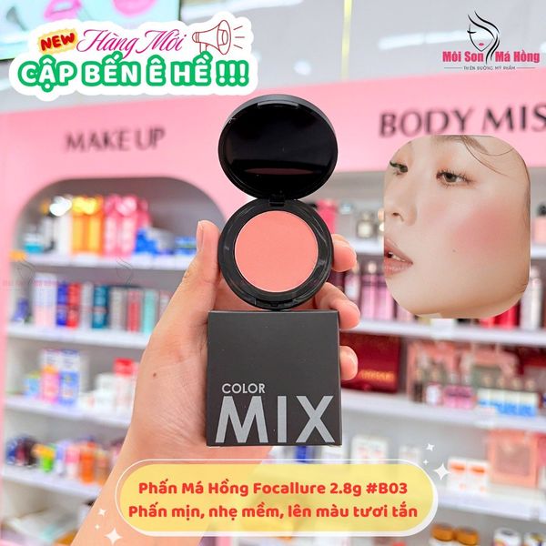 Phấn Má Hồng Focallure Color Mix 2.8g - FA25