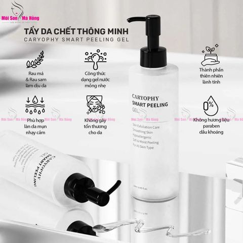 Gel Tẩy Tế Bào Chết Caryophy Ngăn Ngừa Mụn 250ml Smart Peeling Gel