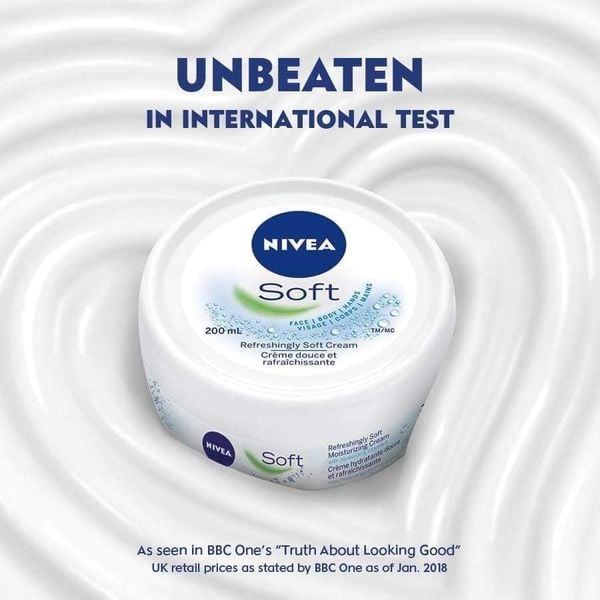 Kem Dưỡng Ẩm Đa Năng Nivea Refreshingly Soft Moisturizing Cream50ml