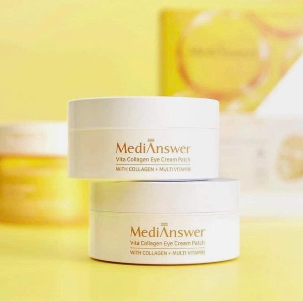 Mặt Nạ Mắt MediAnswer Vita Collagen Eye Cream Patch 80ea