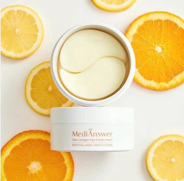 Mặt Nạ Mắt MediAnswer Vita Collagen Eye Cream Patch 80ea