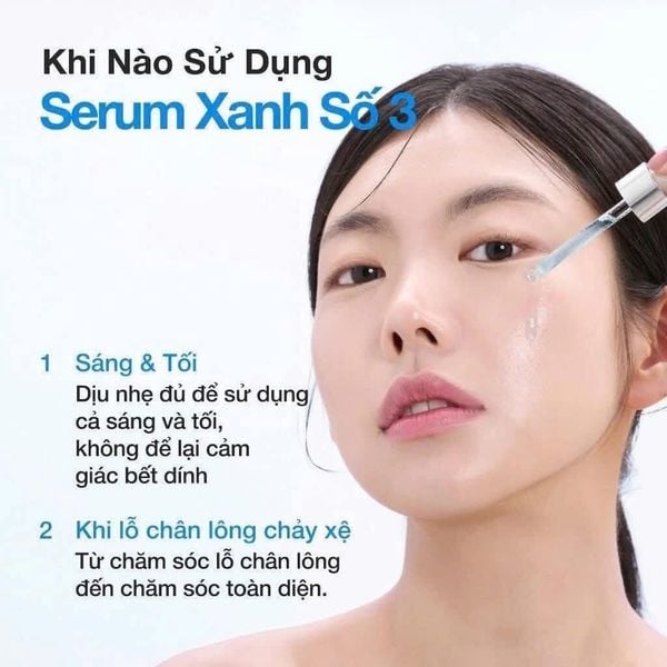 Tinh Chất Thu Nhỏ Lỗ Chân Lông NUMBUZIN No.3 Blue Bio-Retinol Pore Refining Serum