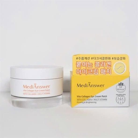 Mặt Nạ Mắt MediAnswer Vita Collagen Eye Cream Patch 80ea