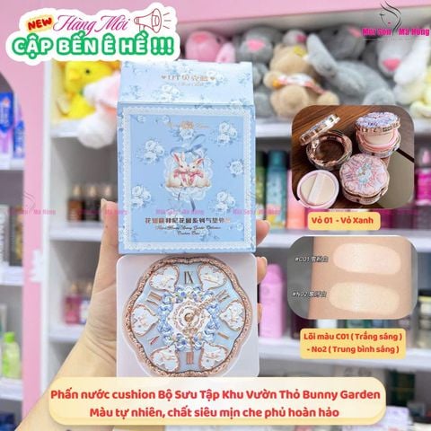 Phấn Nước + Vỏ Cushion Thỏ Bunny Garden Flower Knows