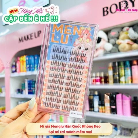 MENGLU Mi Giả Mi Cụm Dáng Tự Nhiên 10 Hàng - MENG23