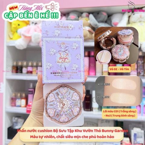 Phấn Nước + Vỏ Cushion Thỏ Bunny Garden Flower Knows