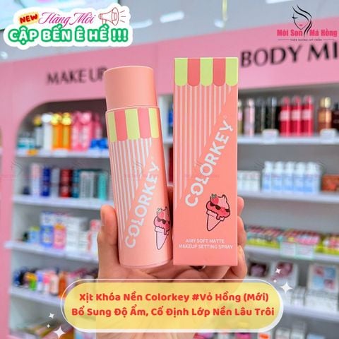 Xịt Khoá Hỗ Trợ Kiềm Dầu Makeup Colorkey Ice Cream 30ml/ 100ml